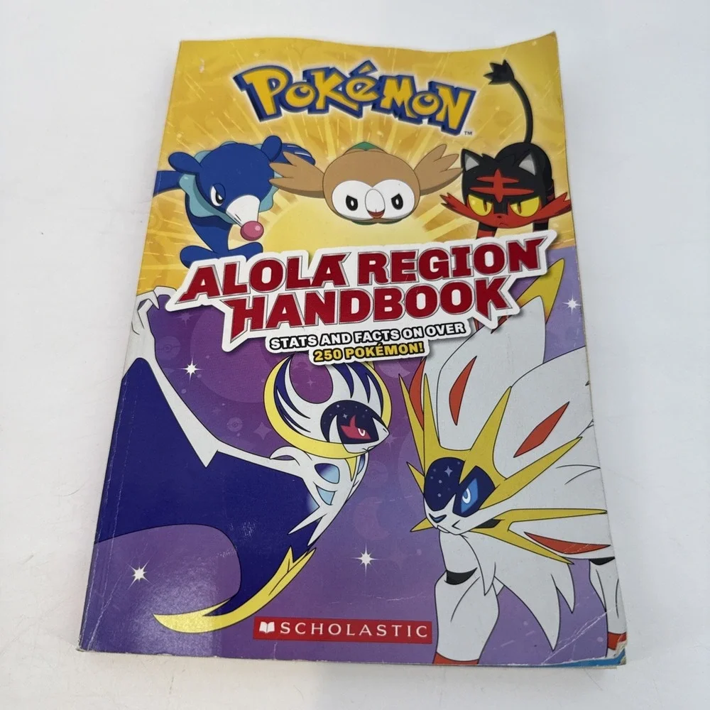 Pokémon: Alola‎ Region Handbook, Stats and Facts on Over 250 Pokemon - Paperback